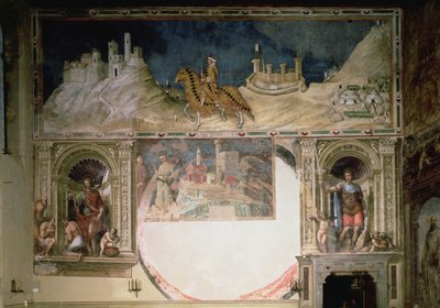 Guidoriccio da Fogliano Besieging Monte Massi by Simone Martini